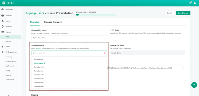 Layouts_Workflow_Apply to Signage List