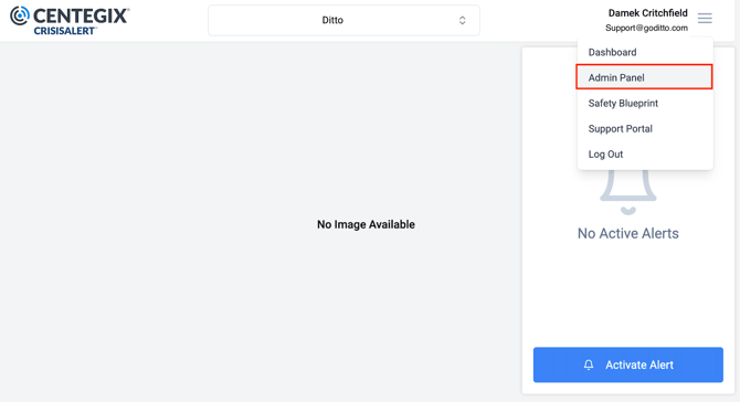Centegix_AdminPannel_From_DropDown