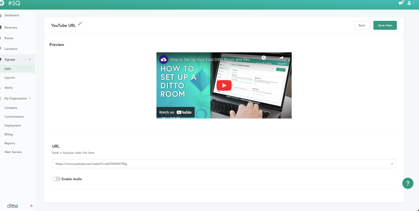 How to use YouTube with Digital Signage